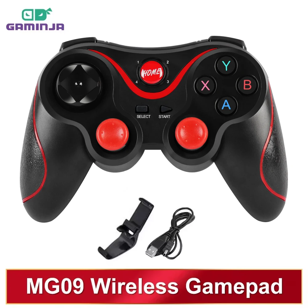 Gaming Console For Smart Tv - GAMINJA ไร้สายบลูทูธ Gamepad PC Game Controller