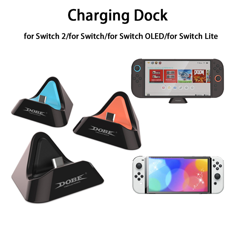 Gaming Console And Controller - แท่นชาร์จคอนโทรลเลอร์สำหรับ Switch 2/ Switch OLED/ Switch