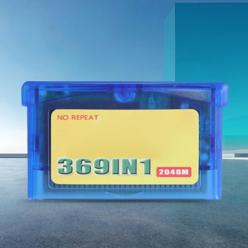 Gaming Console Sale - การ์ดเกม 369 in 1 ฉบับภาษาอังกฤษ สำหรับเครื่องเล่นเกมคอนโซล