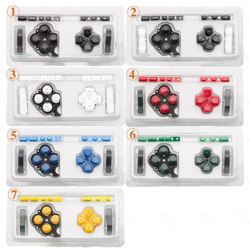 Gaming Console Repair - ชุดปุ่มซ้ายขวา ABXY Select Start Home พร้อมปุ่ม