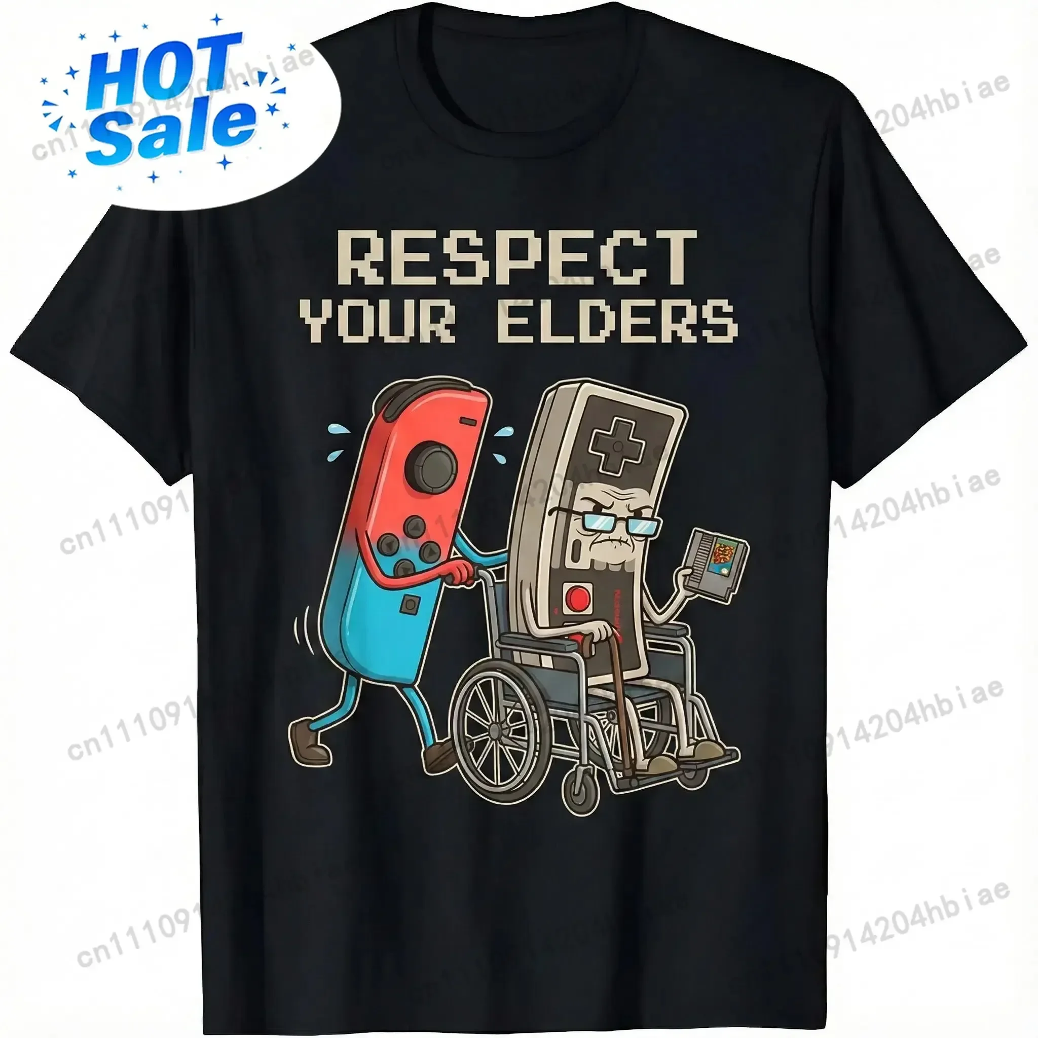 Gaming Console Old - เสื้อยืดลายกราฟิกเกมเมอร์ย้อนยุคสุดฮา ผ้าฝ้ายนุ่ม สไตล์วินเทจ ของขวัญสำหรับคนรักเกมส์ ดีไซน์ตลกไม่ซ้ำใคร สำหรับผู้ชายและผู้หญิง