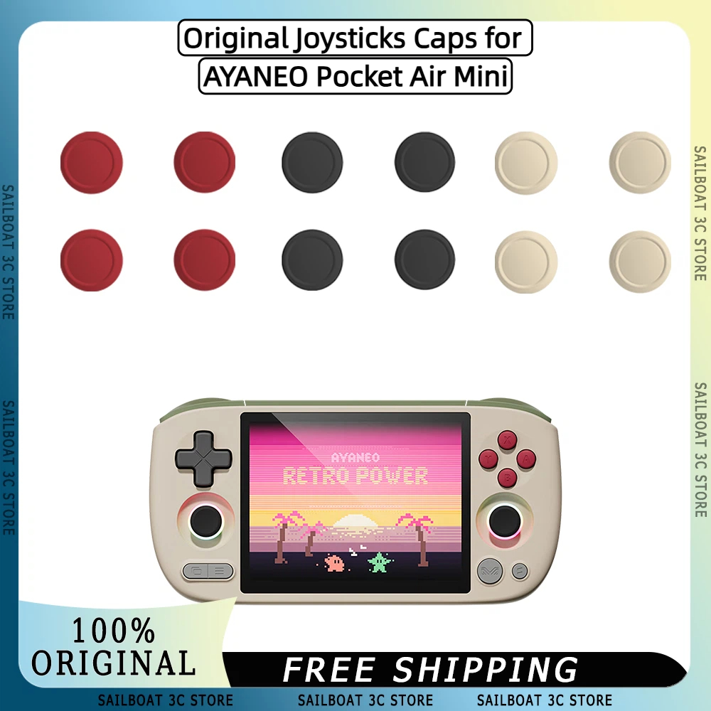 Gaming Console Handheld - ฝาครอบจอยสติ๊กแบบดั้งเดิมสำหรับ AYANEO Pocket Air Mini ฝาครอบจอยสติ๊กสำหรับเครื่องเล่นเกมแบบดั้งเดิม