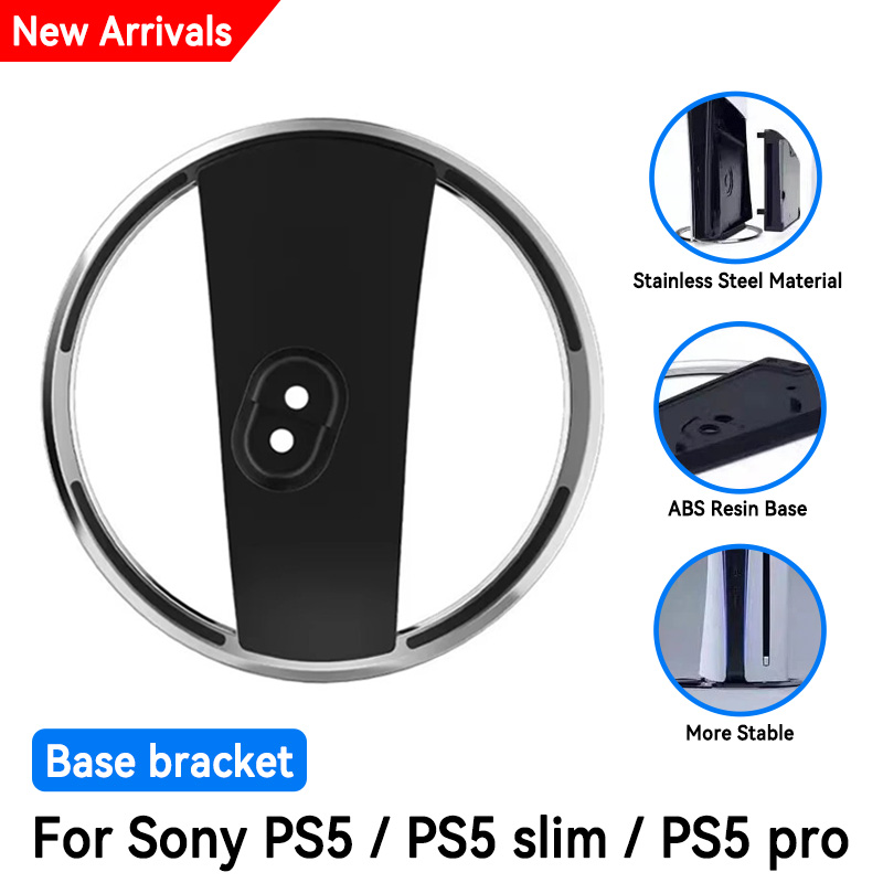 Sony Console Ps5 Pro - ใหม่ขาตั้งโลหะคอนโซลพร้อมสกรูสําหรับ PS5 Slim/PS5 PRO แนวตั้งจัดเก็บอุปกรณ์เสริมสําหรับเล่นเกม