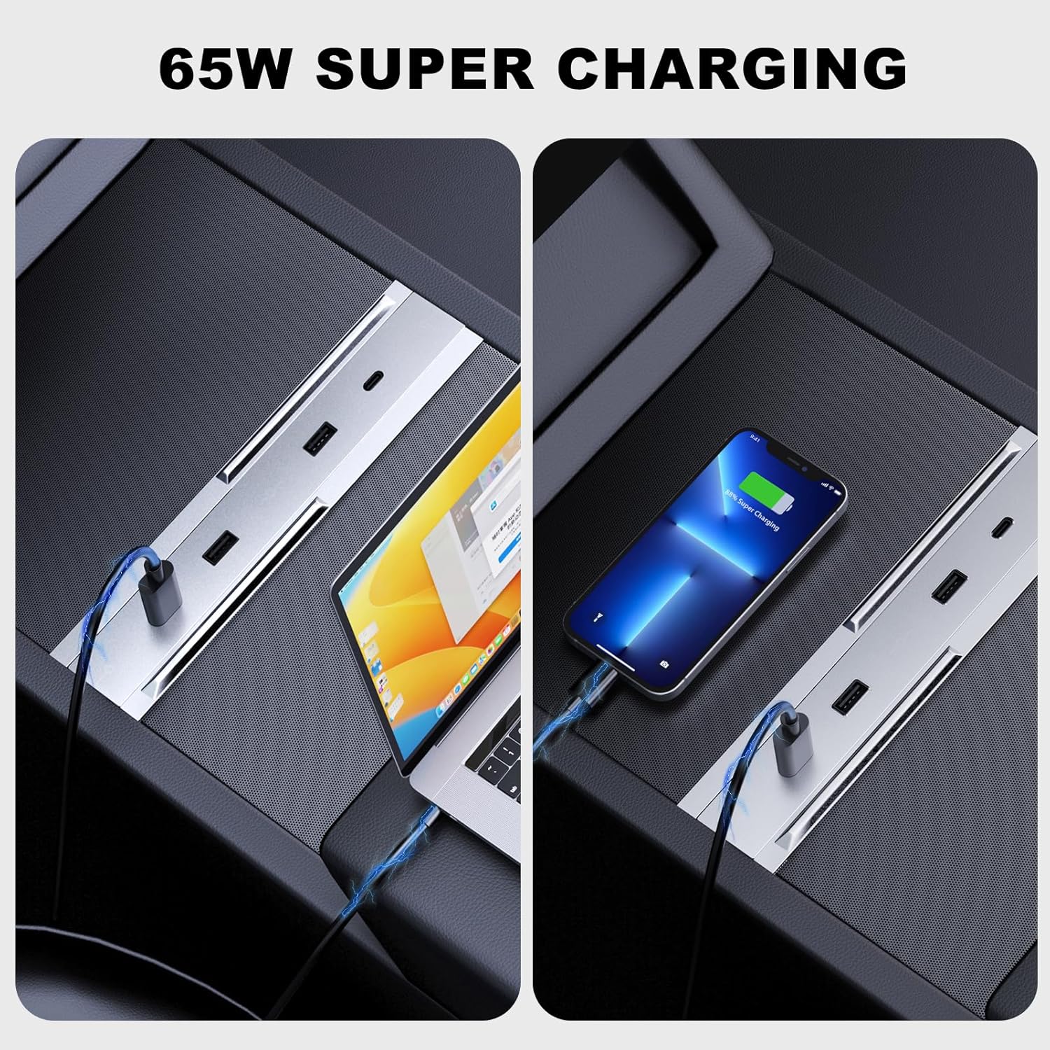 แท่นชาร์จเร็ว 27W-65W พร้อมฮับ - Controller Charging Dock บทวิจารณ์และราคา
