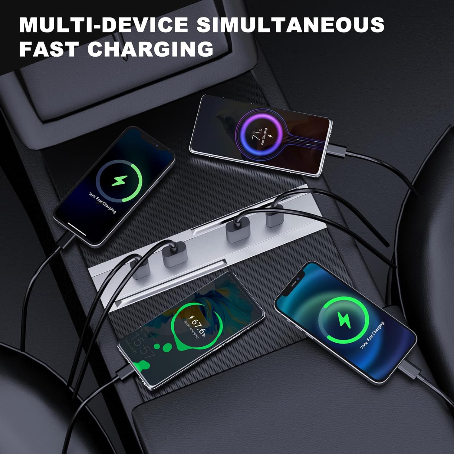แท่นชาร์จเร็ว 27W-65W พร้อมฮับ - Controller Charging Dock บทวิจารณ์และราคา