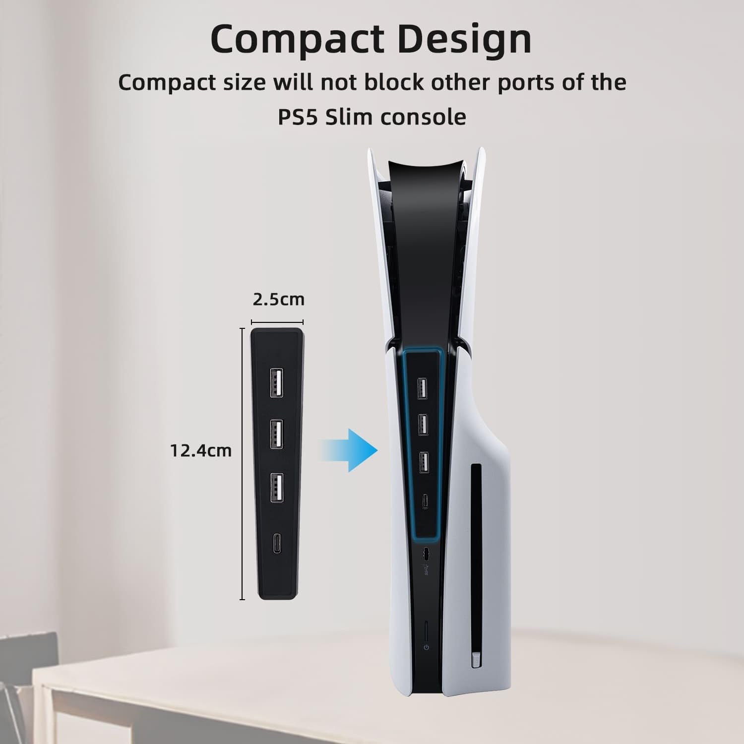 ฮับ USB 4พอร์ตสำหรับ PS5แผ่นดิ - Gaming Console Ps5 บทวิจารณ์และราคา
