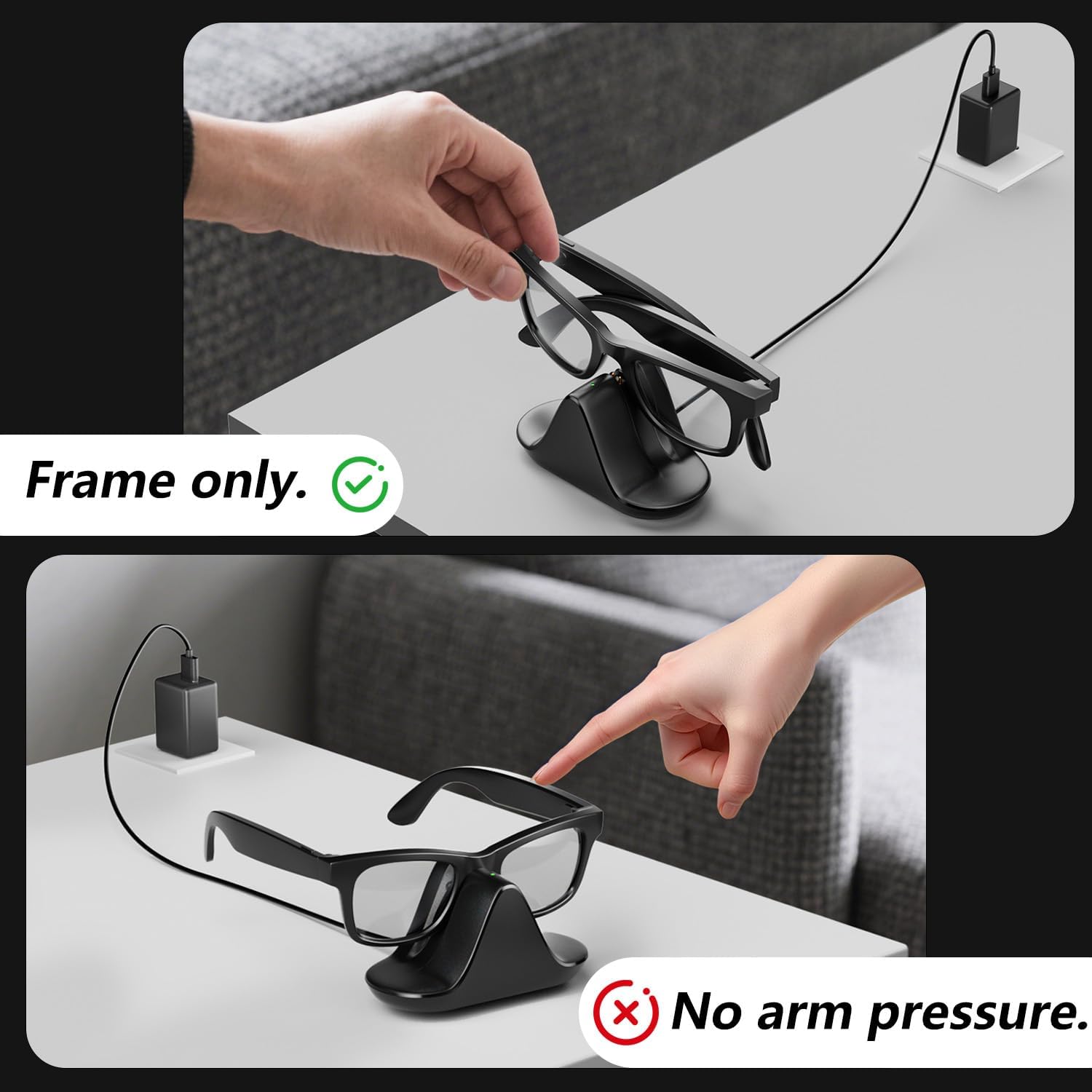 แท่นชาร์จสำหรับแว่นตาอัจฉริยะ  - Controller Charging Dock บทวิจารณ์และราคา