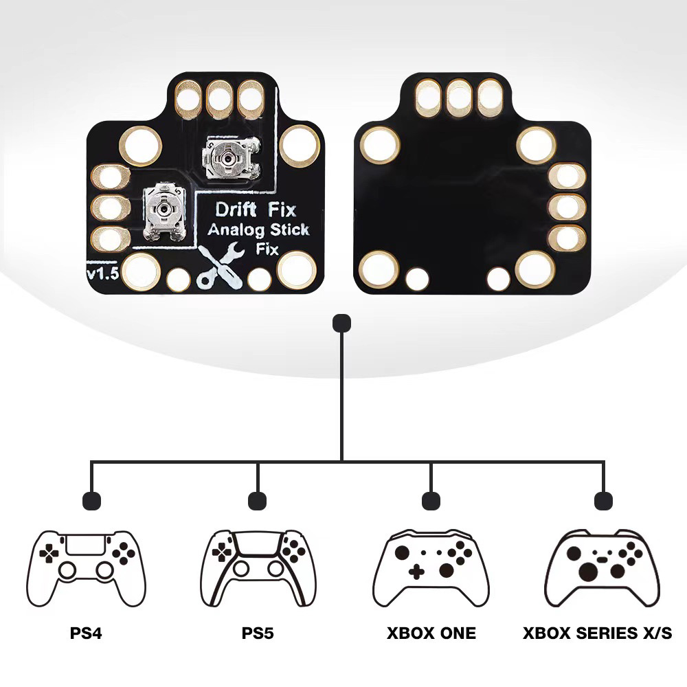 1-10ชิ้นแป้นเกมทั่วไปจอยสติ๊กส - Gaming Console Ps5 บทวิจารณ์และราคา