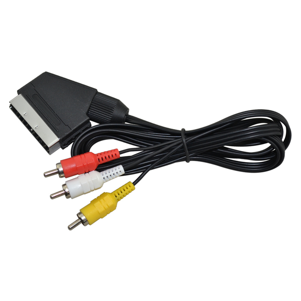 สายเคเบิล SCART ไปยัง3 RCA ทีว - Gaming Console And Controller บทวิจารณ์และราคา