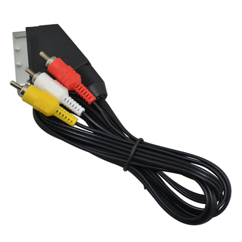สายเคเบิล SCART ไปยัง3 RCA ทีว - Gaming Console And Controller บทวิจารณ์และราคา