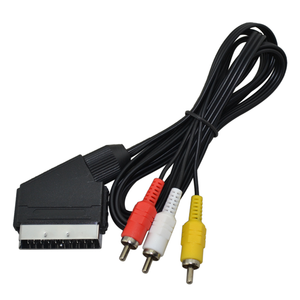 สายเคเบิล SCART ไปยัง3 RCA ทีว - Gaming Console And Controller บทวิจารณ์และราคา
