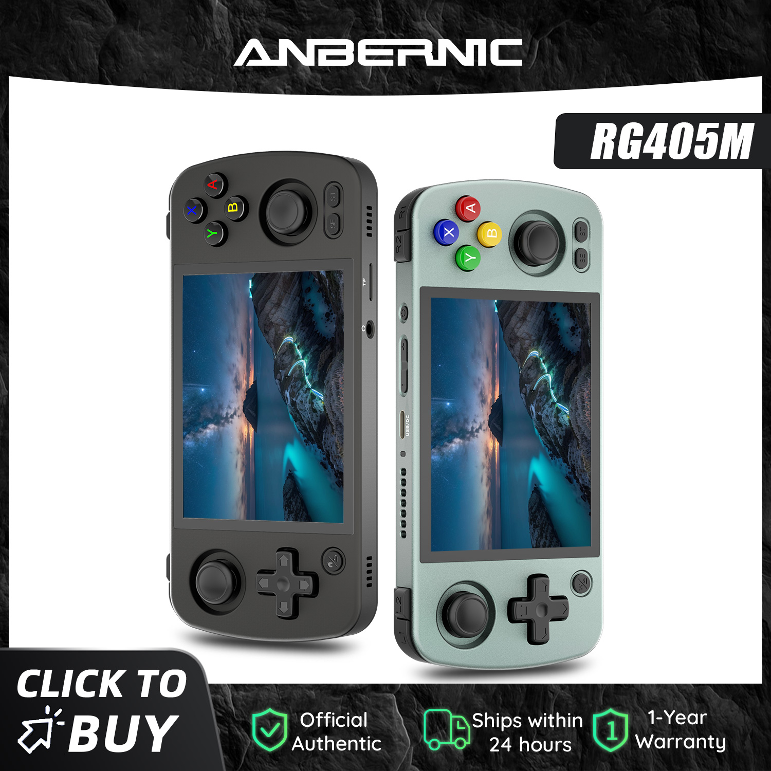 เครื่องเล่นเกมพกพา Anbernic RG - Gaming Console Old บทวิจารณ์และราคา