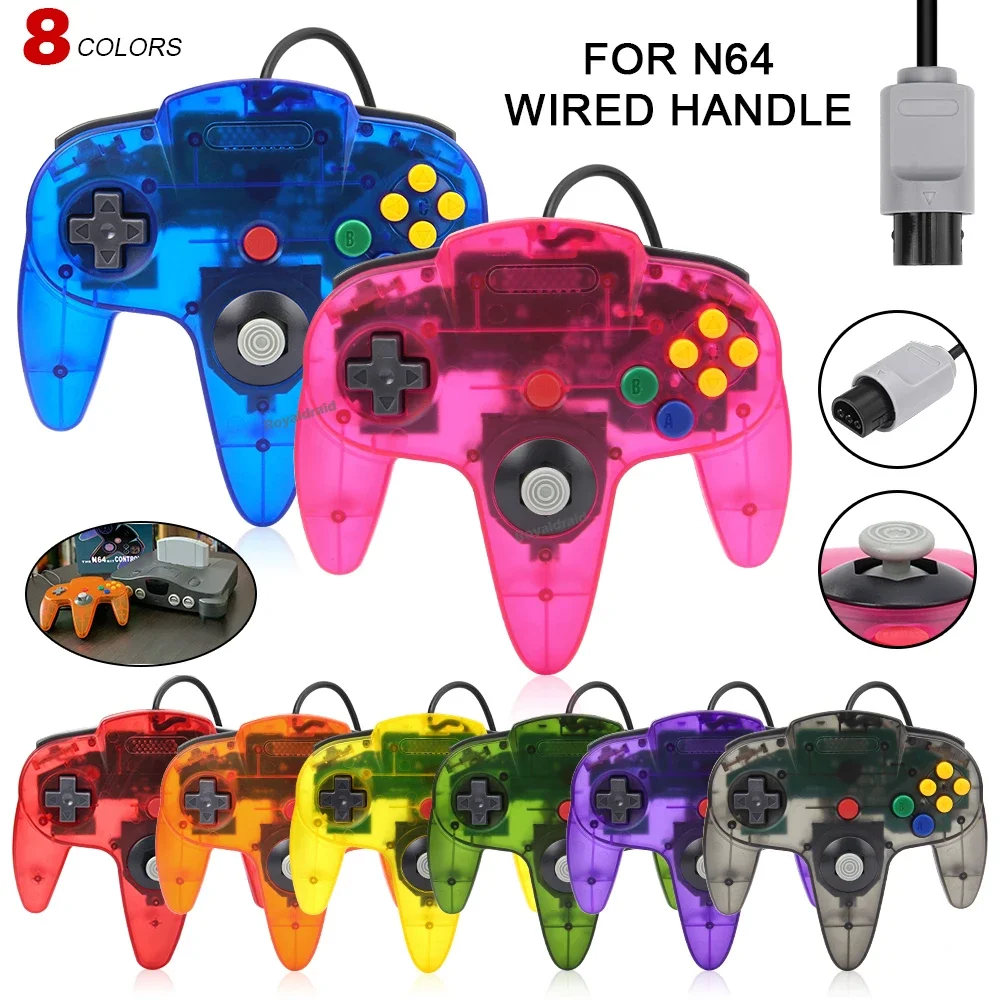 ใหม่แบบมีสายGamepadสําหรับN64  - Gaming Console And Controller บทวิจารณ์และราคา